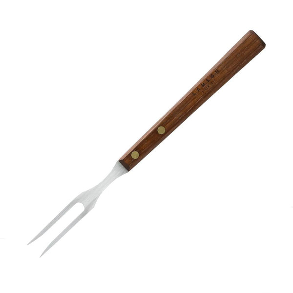 Lamson Granny Fork - 2-Tine, Walnut Handle, Stainless Steel, 10 Inch - View #6