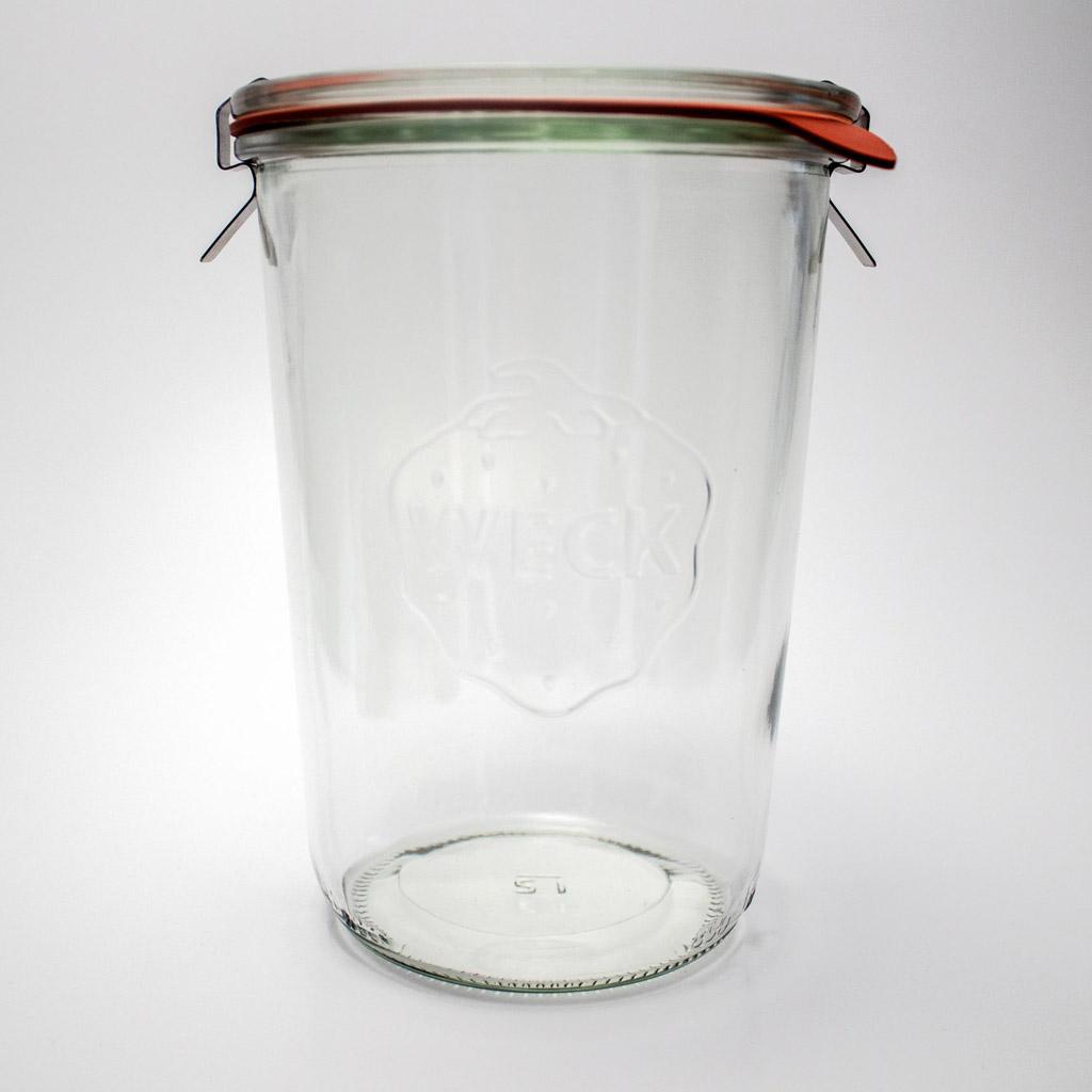 Weck 3/4 Liter Mold Shape Canning Jar (28.7 oz)