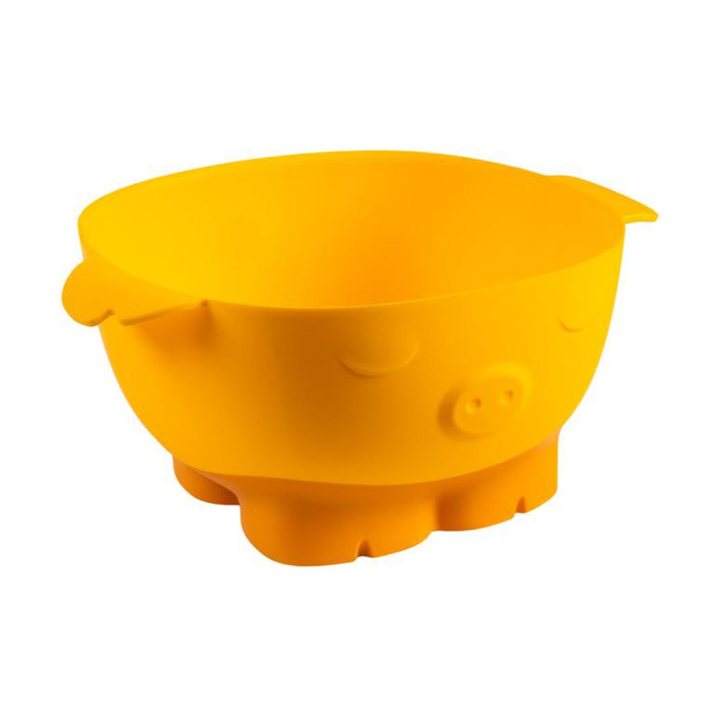 KinderKitchen Pig Bowl in Yellow by Kuhn Rikon