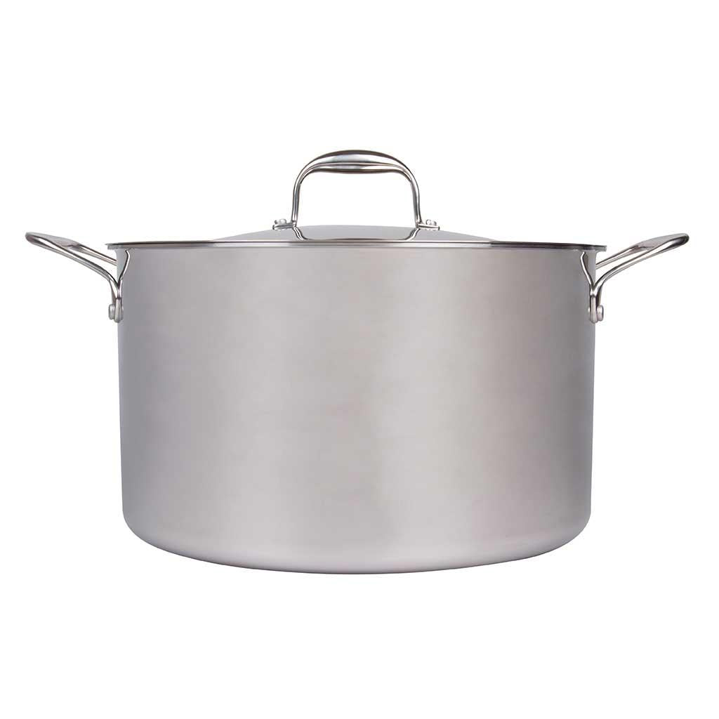 Camerons 12 Qt Tri Ply Stock Pot with Lid