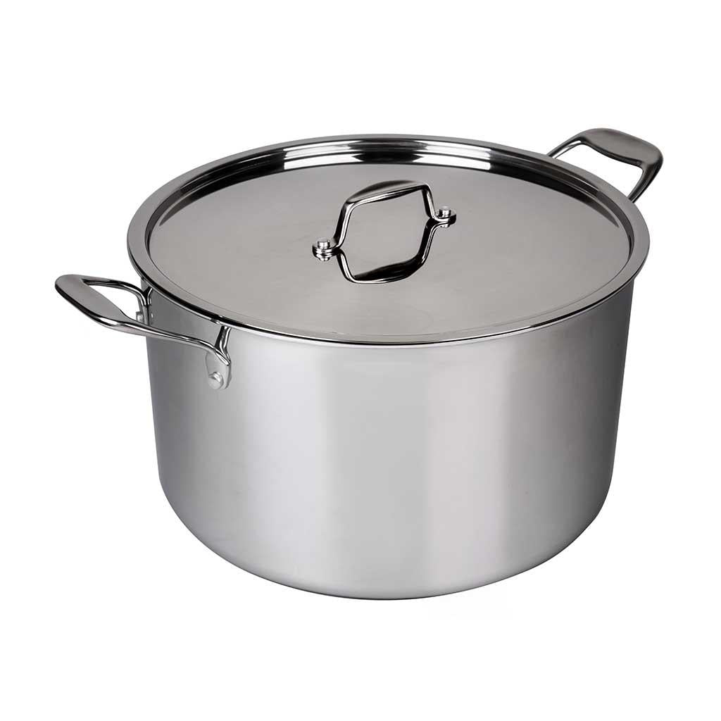 Camerons 16 Qt Tri Ply Stock Pot with Lid