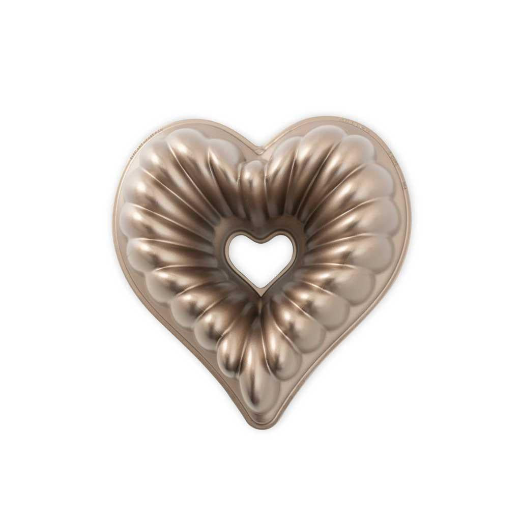 Elegant Heart Bundt Pan by Nordic Ware