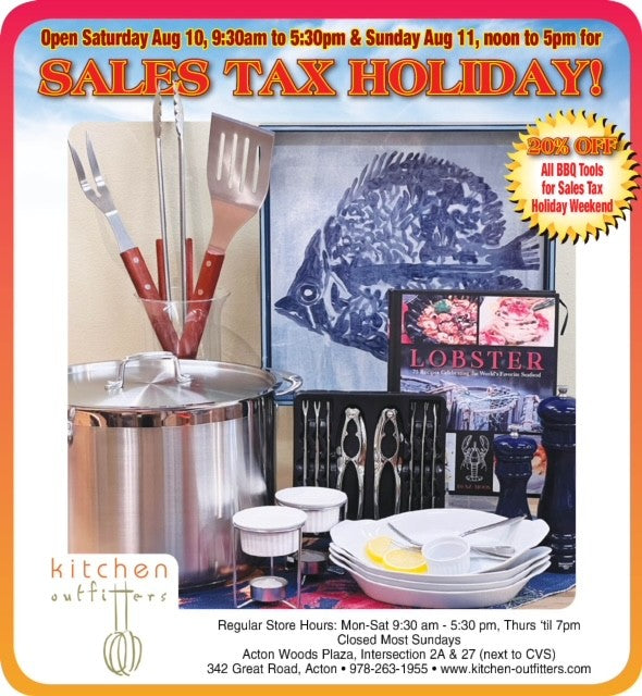 Extended Hours for Sales Tax Holiday Weekend!