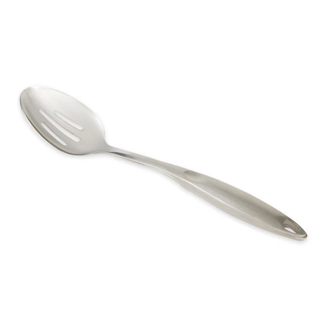 Endurance Stainless Steel Slotted Cooking Spoon 13"