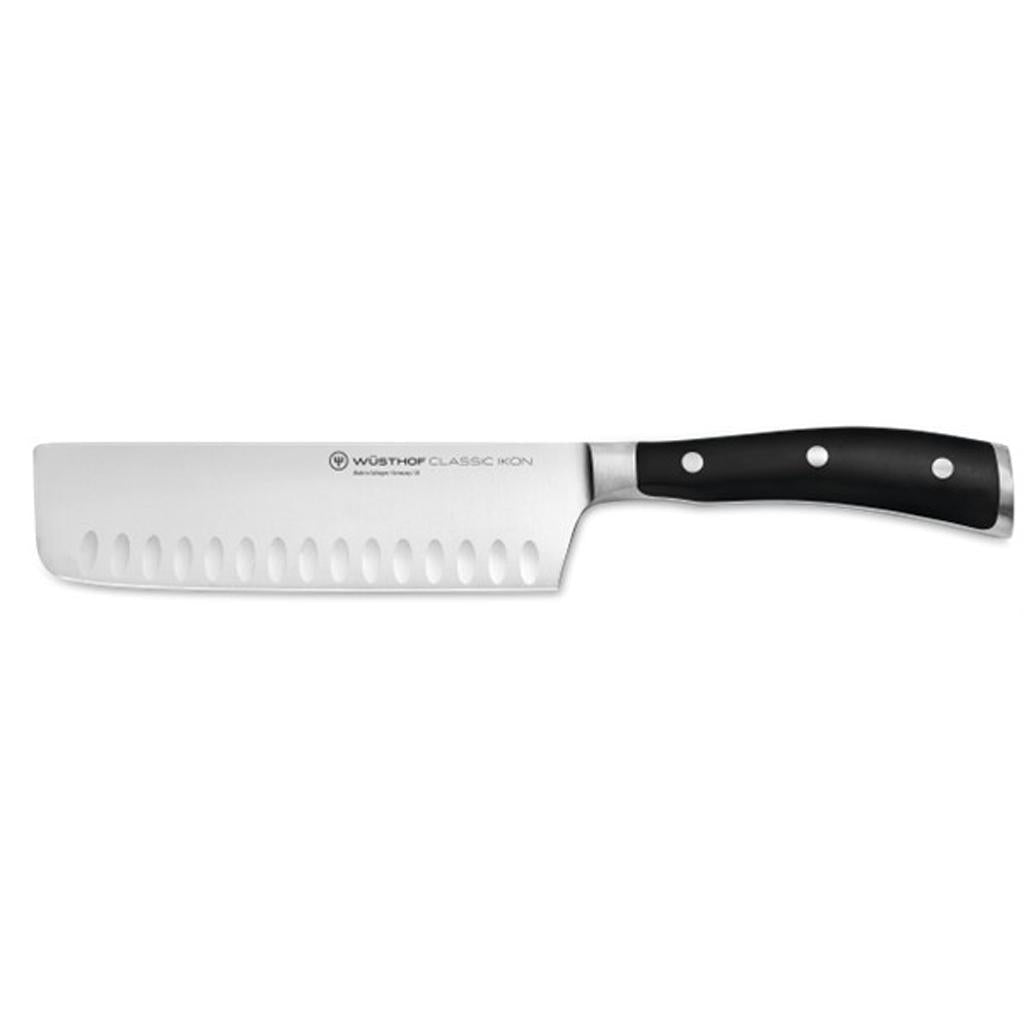 SALE! Wusthof Ikon 7 inch Nakiri knife, Hollow Edge