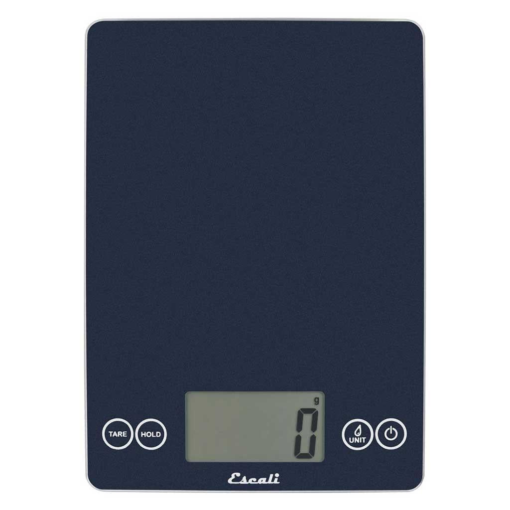 Escali Arti Glass Digital Scale Blue Mirage