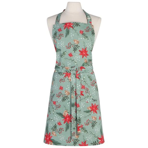 Poinsettia Chef Apron