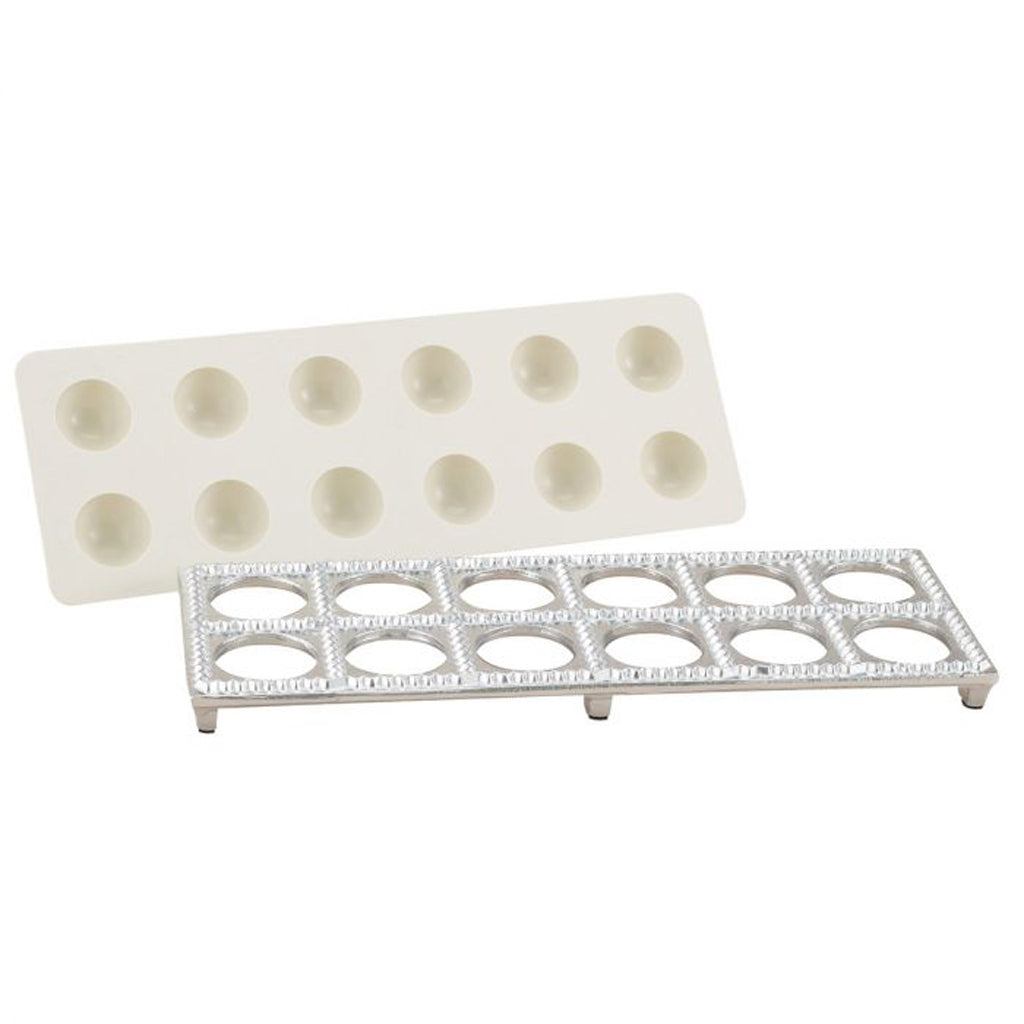 2 inch Square Ravioli Form, Makes 12 Raviolis by Fante's