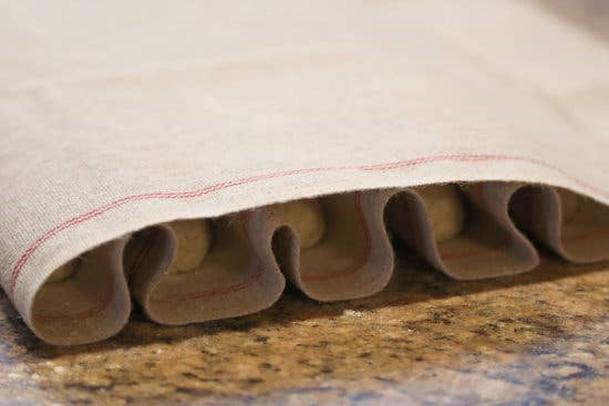 100% Natural Flax Linen Bakers Couche