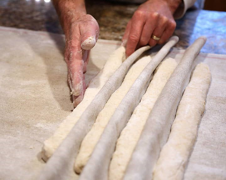 100% Natural Flax Linen Bakers Couche