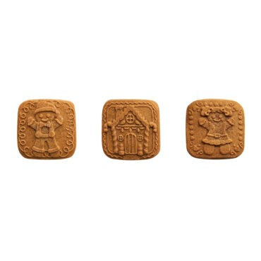 Gingerbread Cookie Stamp Set of 3