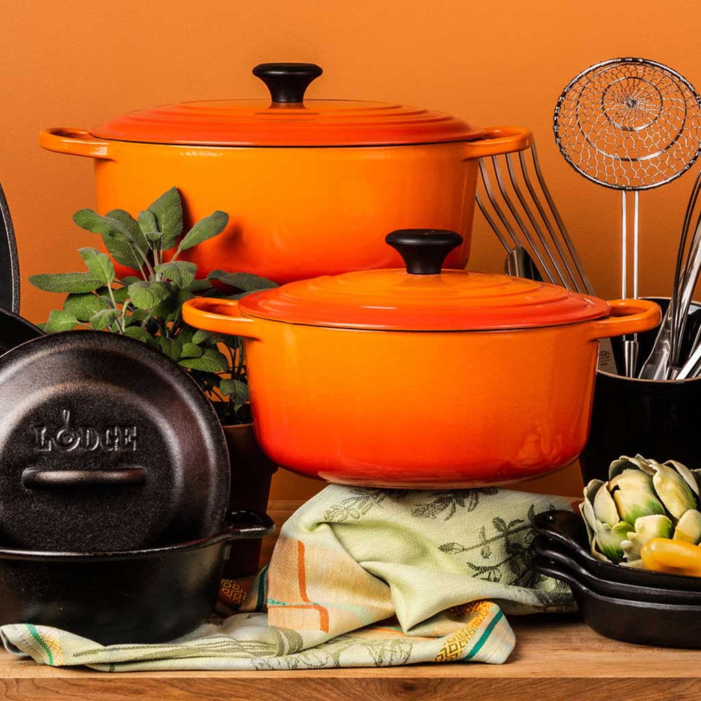 Cookware: Enameled Cast Iron, Non Stick & Copper | Kitchen Outfitters ...