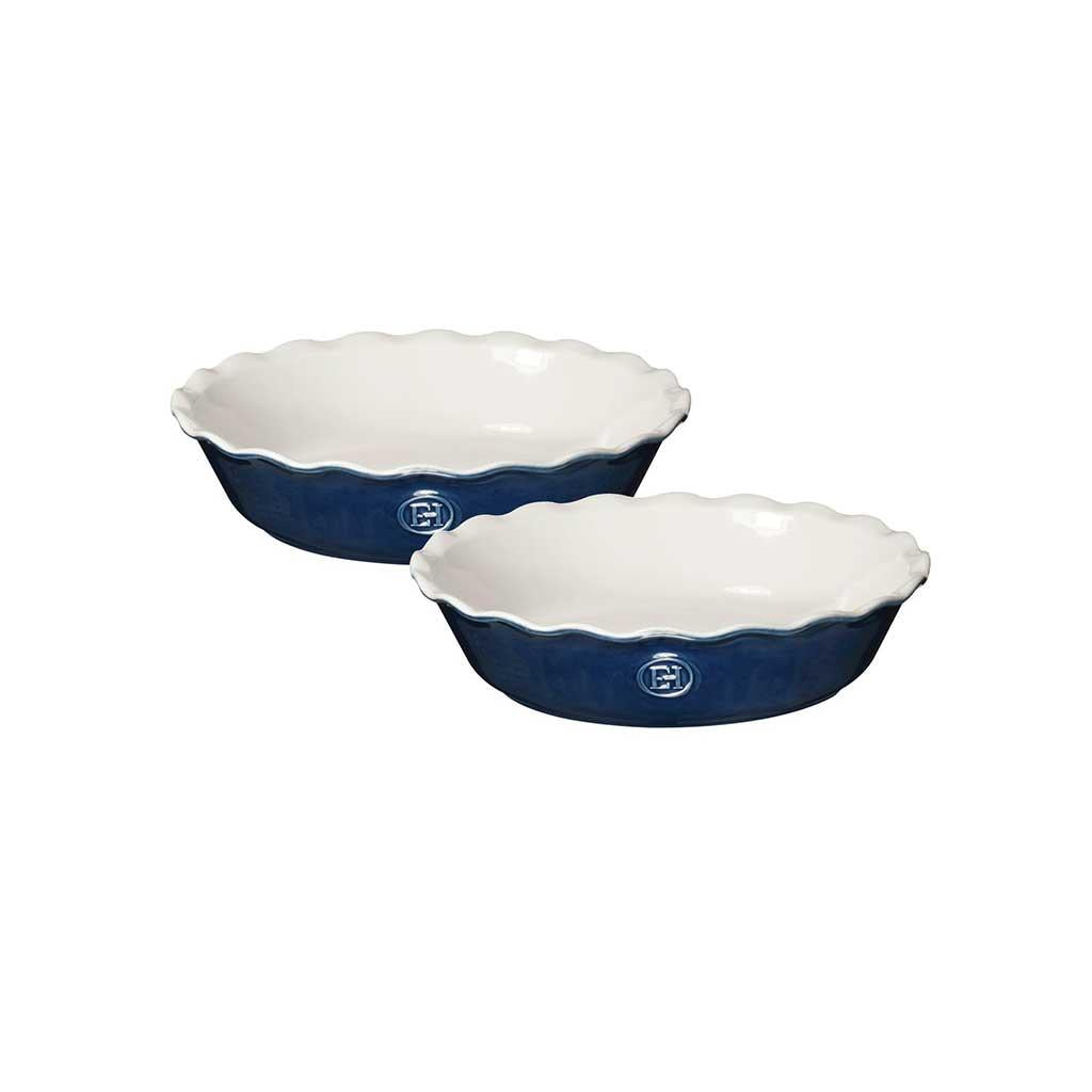SALE! Mini Pie Dish Set of 2 Blue by Emile Henry