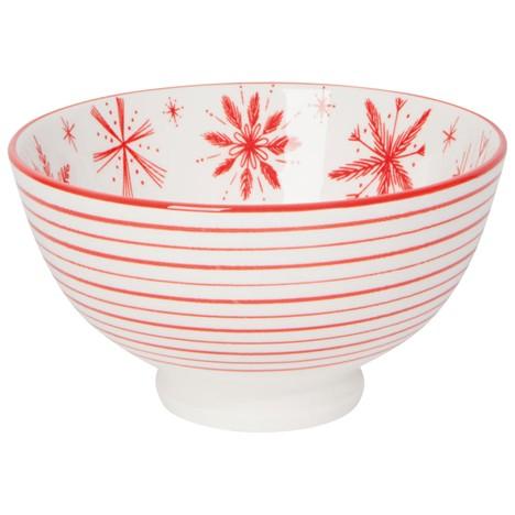 4 inch Snowflakes Bowl