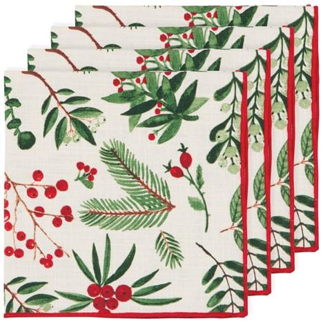Winterberry Napkins set of 4