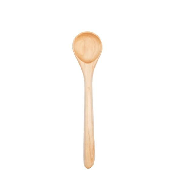 Round Wooden Spoon in Maple