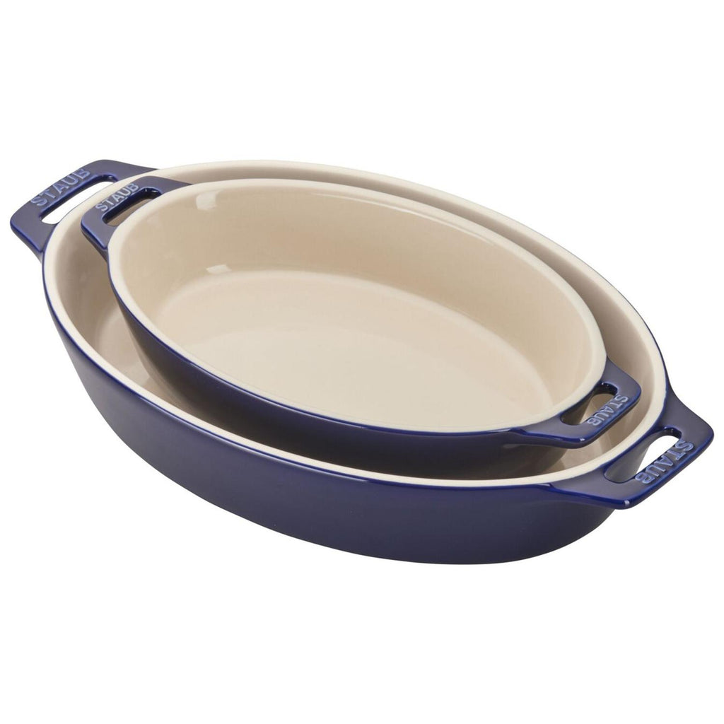 SALE! 2 Piece Oval Baking Dish set in Blue
