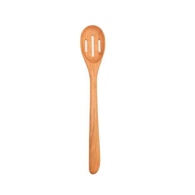 Slotted Wooden Spoon in Cherry
