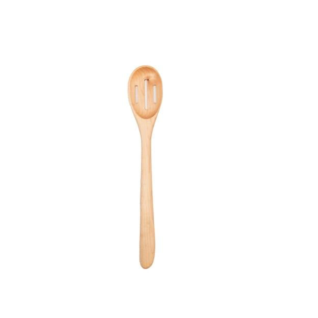Slotted Wooden Spoon in Maple