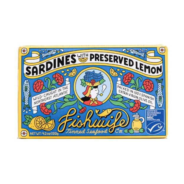 Tinned Fish! Sardines with Preserved Lemon