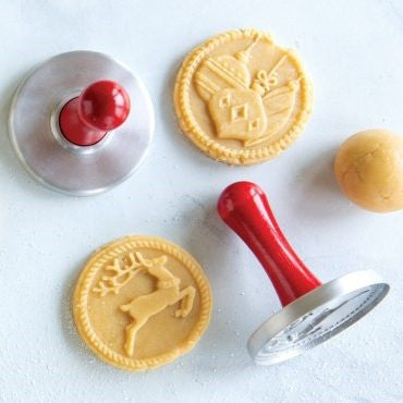 Yuletide Cookie Stamps Set of 3