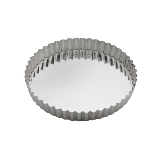 Round Tart Tin 8 in X 1 in Removable Bottom