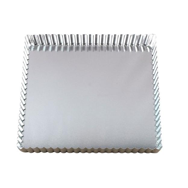 9 inch Square Quiche with Removable Bottom