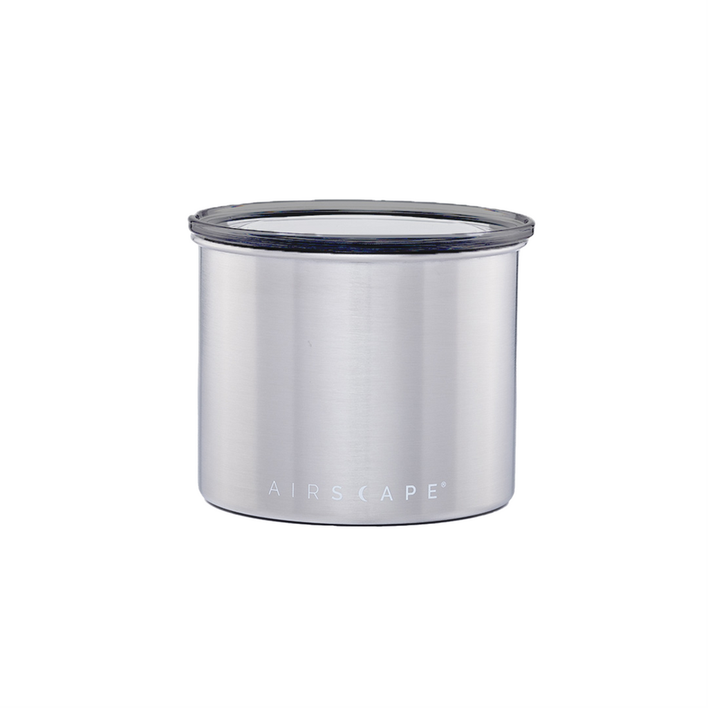 Airscape Coffee Canister 1/2 pound Capacity in Brushed Stainless