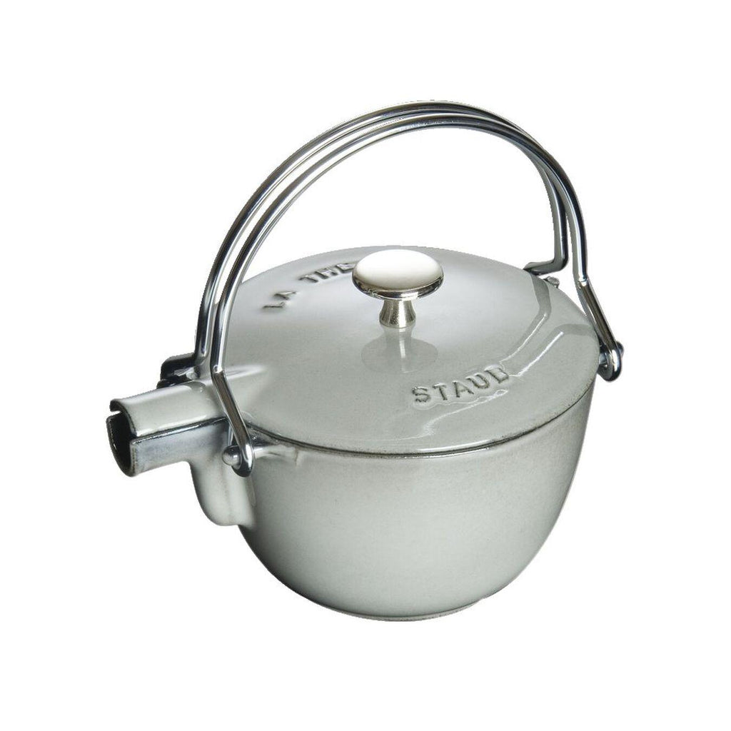 Staub Tea Kettle Round 1.2 Qt Graphite Grey