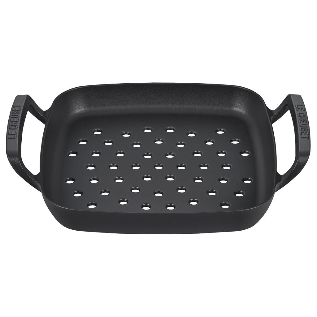 Le Creuset Alpine 12 inch Outdoor Square Grill Basket