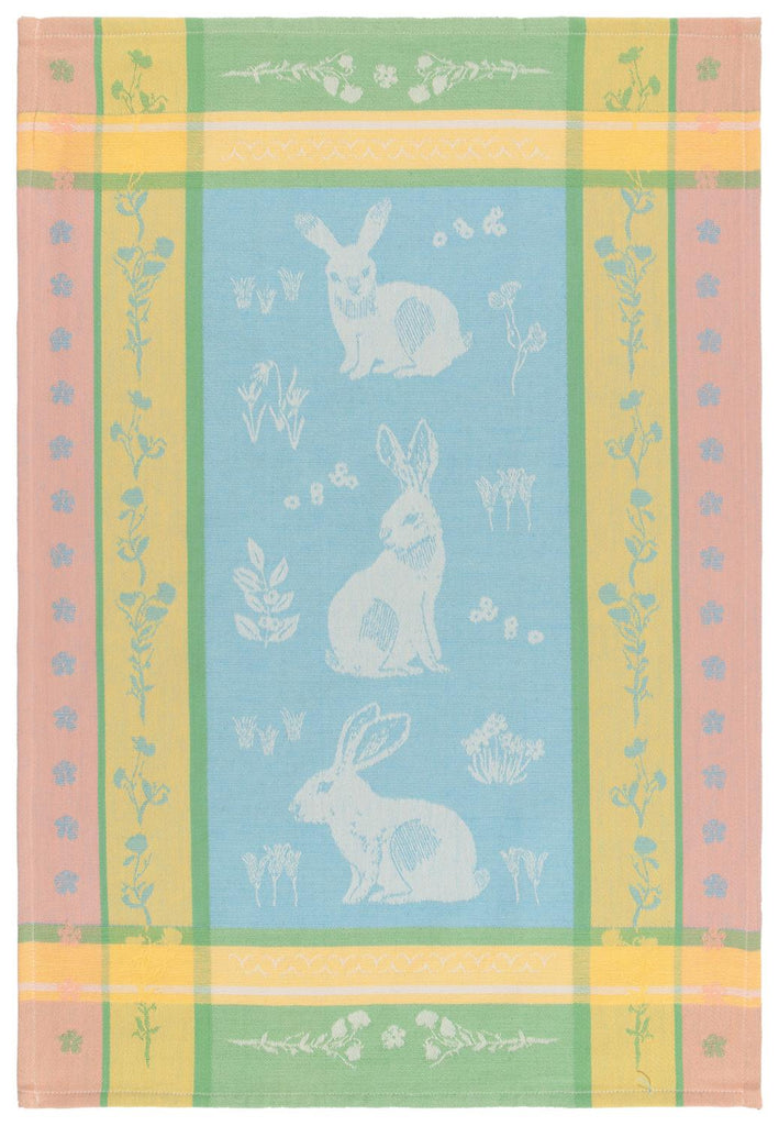 Dishtowel Easter Bunny Jacquard
