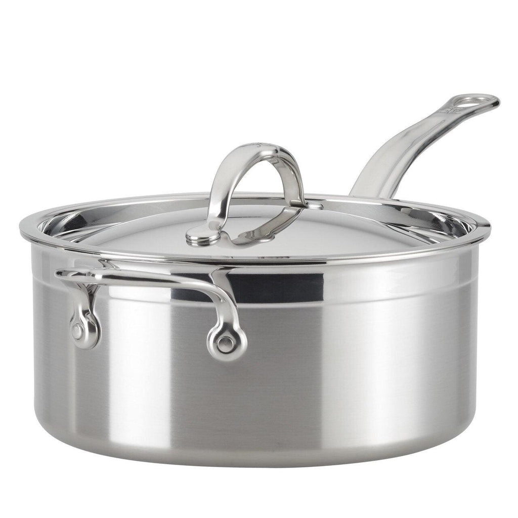 Stainless Steel Saucepan, 4 QT