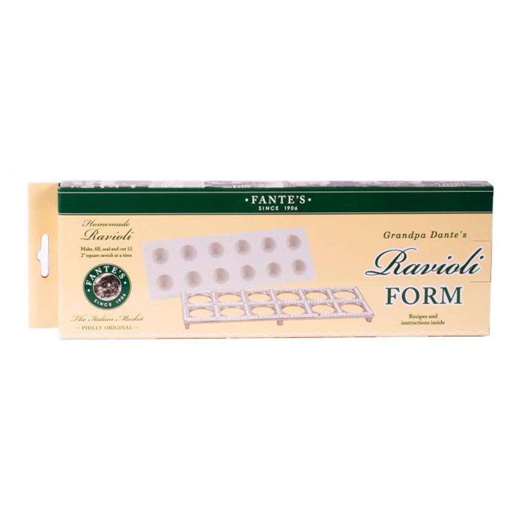 2 inch Square Ravioli Form, Makes 12 Raviolis by Fante's