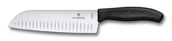 Victorinox Swiss Classic 7" Santoku Knife with Fluted Edge