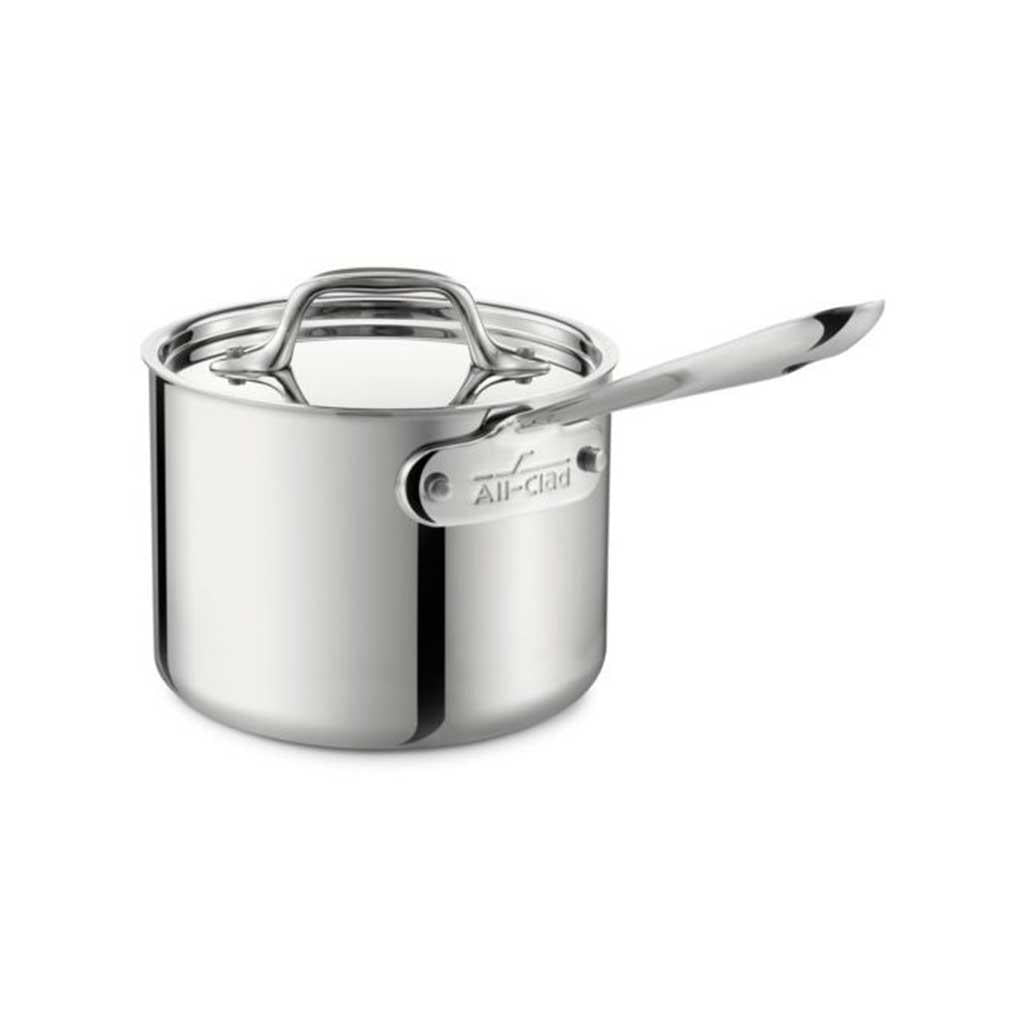 All Clad D3 2 Qt Saucepan with lid