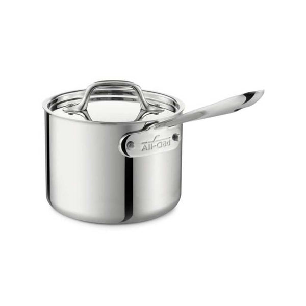All Clad D3 2 Qt Saucepan with lid