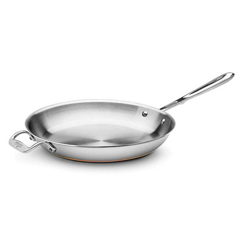 All-Clad Stainless 12 inch Fry Pan with Lid