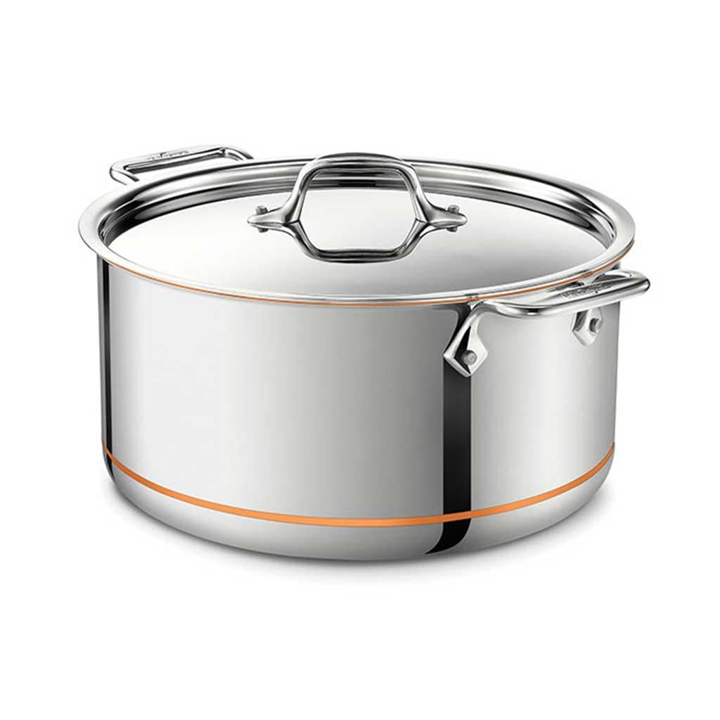 All Clad Copper Core 8 Qt Stock Pot