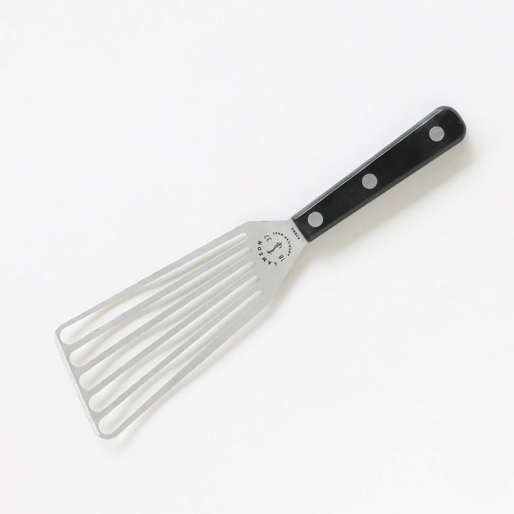 Chef's Left-Handed Slotted Turner with POM handle by Lamson