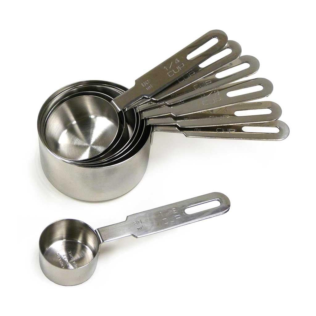 Stainless Steel Measuring Cups & Spoons Set