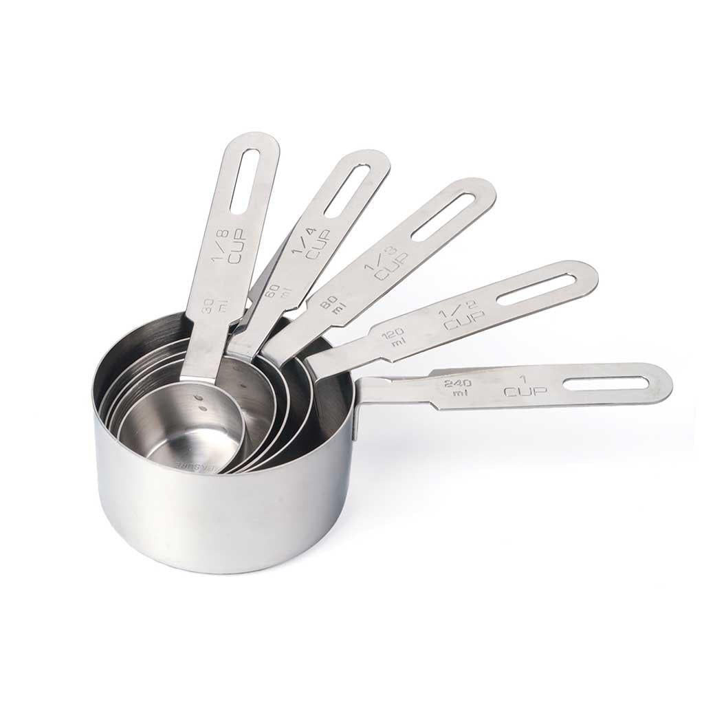 5-pc Stainless Steel Measuring cup Set