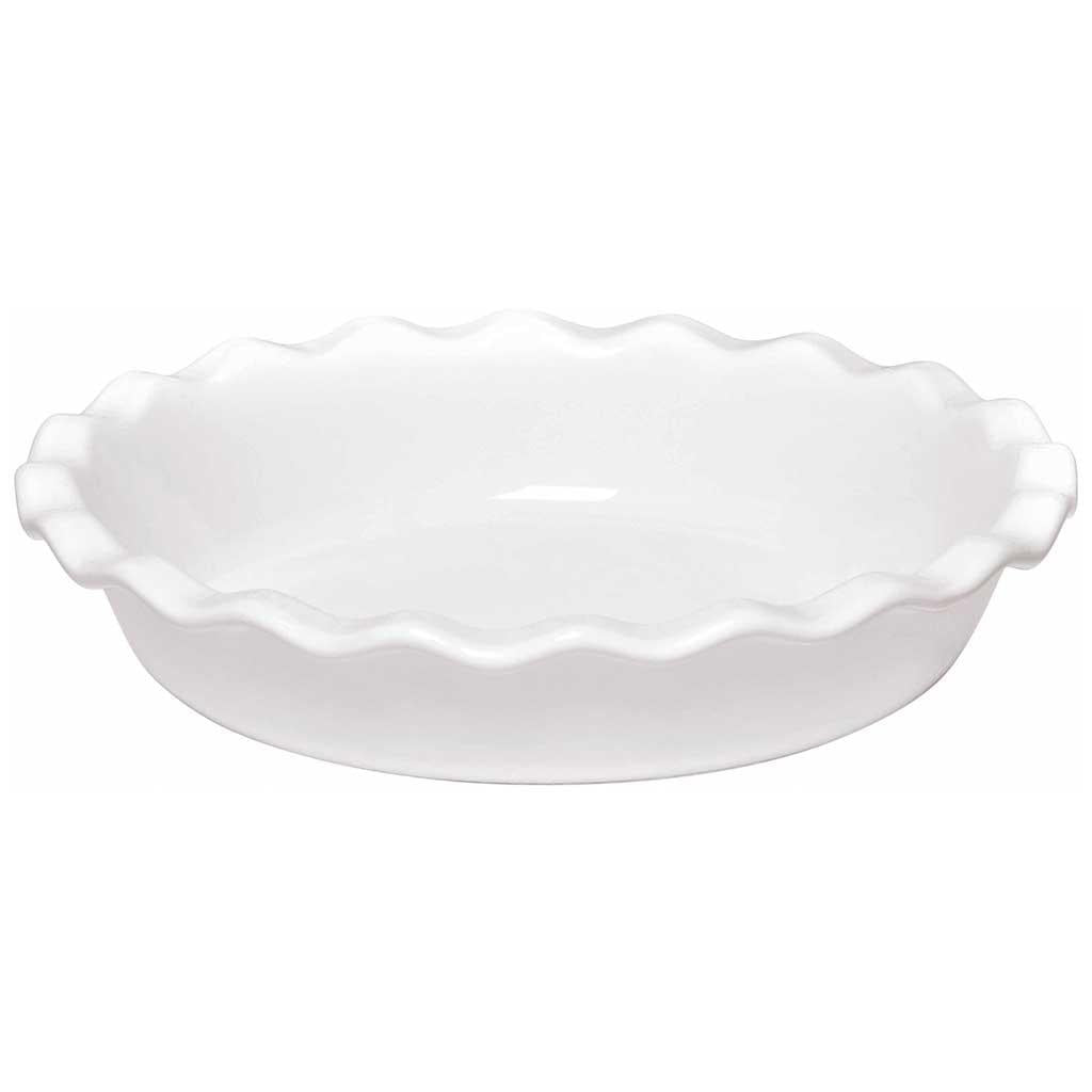 Emile Henry Pie Dish 9 inch White