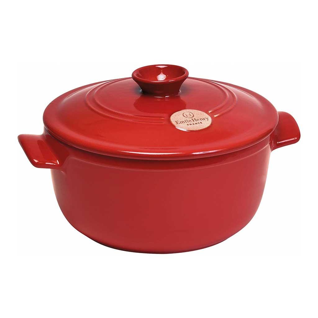 SALE! Flameware Dutch Oven Burgundy Red 4.2qt