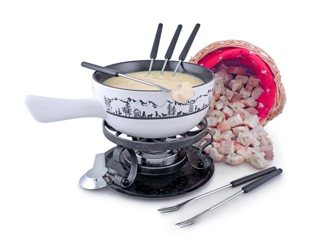 Heidi Ceramic Fondue Set