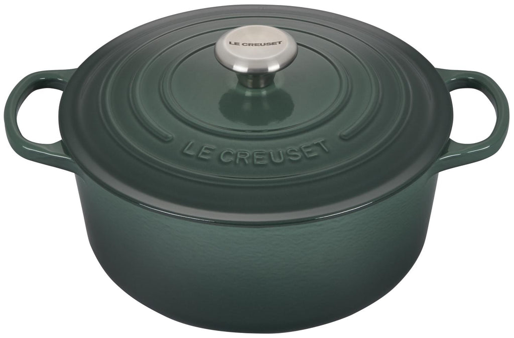 Le Creuset 5.5 Quart Round Dutch Oven Artichaut Green