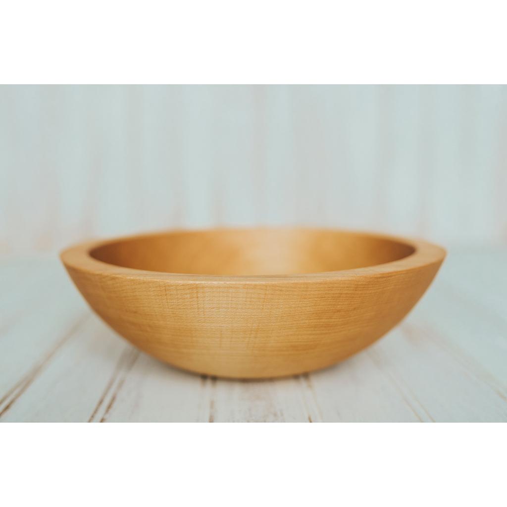 Salad Bowl 8 inch Maple Wood
