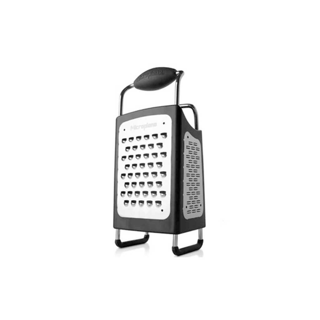 Microplane 4 sided Box Grater black  Advantageously shopping at