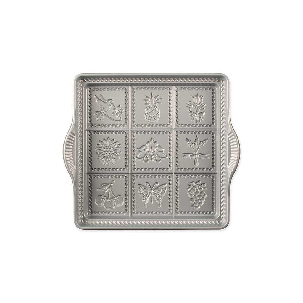 Nordic ware shortbread pan top
