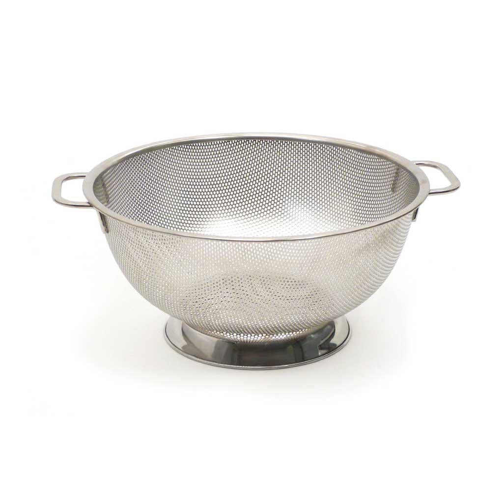 Colanders Ex Large Colander Large 5 Quart Stainless Steel | Kitchen Outfitters