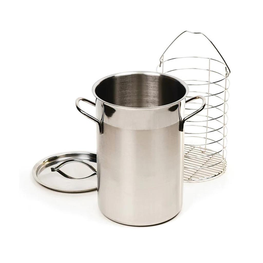 RSVP Stainless Steel 3 Quart Asparagus Steamer